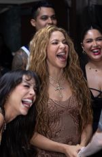LELE PONS, WINNIE HARLOWm SHAKIRA and ANITTA at LIV Miami 09/15/2024