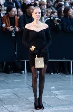 LEONIE HANNE Arrives at Schiaparelli Fashion Show at Paris Faashion Week 09/26/2024
