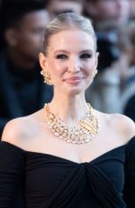 LEONIE HANNE Arrives at Schiaparelli Fashion Show at Paris Faashion Week 09/26/2024