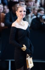 LEONIE HANNE Arrives at Schiaparelli Fashion Show at Paris Faashion Week 09/26/2024