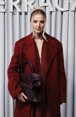 LEONIE HANNE at Ferragamo Show at Milan Fashion Week 09/21/2024