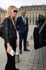 LILA GRACE MOSS and IRIS LAW Out for Lunch in Paris 09/24/2024