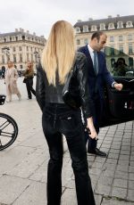 LILA GRACE MOSS and IRIS LAW Out for Lunch in Paris 09/24/2024