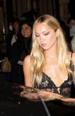 LILA GRACE MOSS Leaves Her Hotel in Paris 09/24/2024