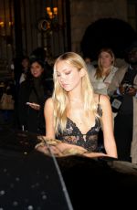 LILA GRACE MOSS Leaves Her Hotel in Paris 09/24/2024