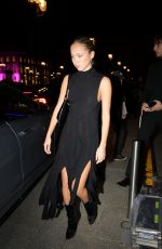 LILA GRACE MOSS Out to Celebrates Her Birthday at Paris Fashion Week 09/29/2024