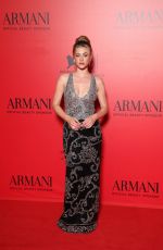 LILI REINHART at Armani Beauty Dinner Photocall at 81st Venice International Film Festival 08/31/2024