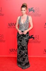 LILI REINHART at Armani Beauty Dinner Photocall at 81st Venice International Film Festival 08/31/2024