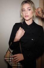 LILI REINHART - Burberry Summer 2025 Show Photoshoot, September 2024