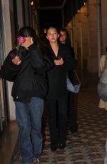 LILY CHEE Arrives at a Party with Friends in Paris 09/24/2024