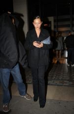 LILY CHEE Arrives at a Party with Friends in Paris 09/24/2024