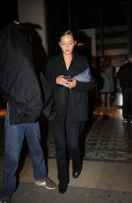 LILY CHEE Arrives at a Party with Friends in Paris 09/24/2024