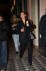 LILY CHEE Arrives at a Party with Friends in Paris 09/24/2024