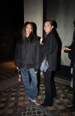 LILY CHEE Arrives at a Party with Friends in Paris 09/24/2024