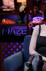 LILY COLLINS and ASHLEY PARK at Watch What Happens Live 09/22/2024