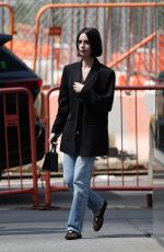 LILY COLLINS Arrives at The View in New York 09/16/2024