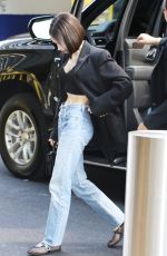 LILY COLLINS Arrives at The View in New York 09/16/2024