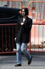 LILY COLLINS Arrives at The View in New York 09/16/2024