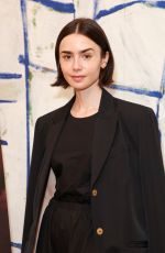 LILY COLLINS at His Three Daughters Special Screening in London 09/01/2024