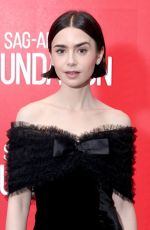 LILY COLLINS at SAG-AFTRA Foundation Conversation for Emily In Paris in New York 09/19/2024