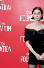 LILY COLLINS at SAG-AFTRA Foundation Conversation for Emily In Paris in New York 09/19/2024