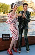 LILY COLLINS in Emily in Paris, Style Guide 2024