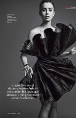 LILY COLLINS in Vanity Fair Italy, September 2024