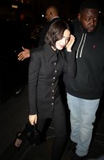 LILY COLLINS Leaves Quotidien TV Show in Paris 09/11/2024