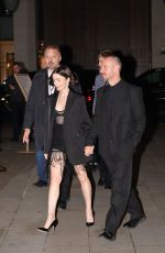 LILY COLLINS NIght Out in Paris 09/12/2024
