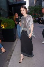 LILY COLLINS Out in New York 09/17/2024