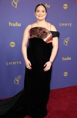 LILY GLADSTONE at 76th Emmy Awards at Peacock Theatre in Los Angeles 09/15/2024