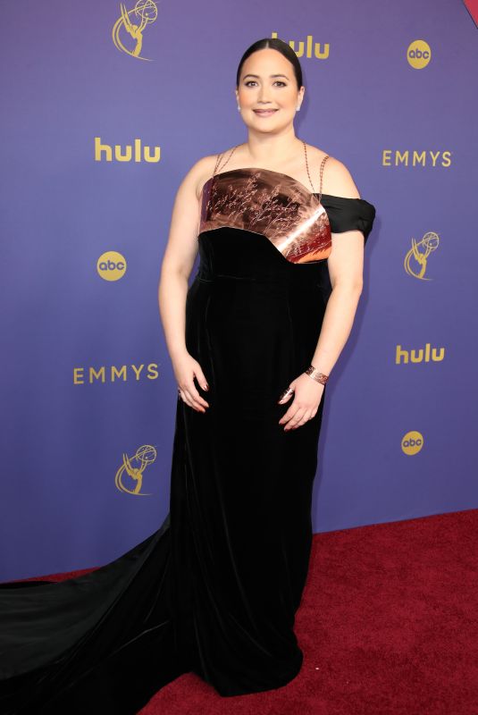 LILY GLADSTONE at 76th Emmy Awards at Peacock Theatre in Los Angeles 09/15/2024