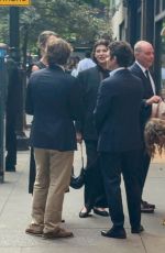 LINDA EVANGELSITA Arrives at Electric Lady Studios in New York 09/07/2024