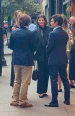 LINDA EVANGELSITA Arrives at Electric Lady Studios in New York 09/07/2024