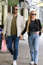 LINDSAY LOHAN and Bader Shammas Out in New York 09/16/2024