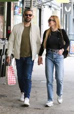 LINDSAY LOHAN and Bader Shammas Out in New York 09/16/2024