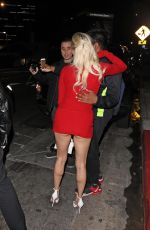 LINDSEY PELAS Pelas and Jeff Beacher Arrives at Bird Streets Club in West Hollywood 09/21/2024
