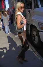LIVVY DUNNE Arrrives at Good Morning America in New York 09/10/2024