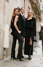 LORENA RAE Arrives at Nina Ricci Spring/Summer 2025 Show at Paris Fashion Week 09/27/2024