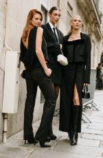 LORENA RAE Arrives at Nina Ricci Spring/Summer 2025 Show at Paris Fashion Week 09/27/2024