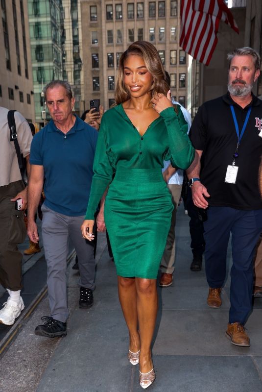 LORI HARVEY Out Promotes Her New Series Fight Night in New York 09/04/2024