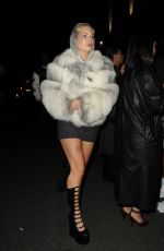 LOTTIE MOSS Arrives at Burberry Afterparty at London Fashion Week 09/16/2024