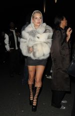 LOTTIE MOSS Arrives at Burberry Afterparty at London Fashion Week 09/16/2024