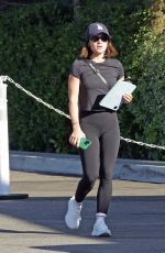 LUCY HALE Heading to Equinox Gym in Los Angeles 09/25/2024