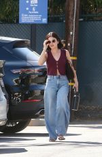 LUCY HALE Parking Her Car in West Hollywood 09/10/2024