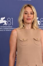 LUDIVINE SAGNIER at Leurs Enfants Apres Eux Photocall at 81st Venice International Film Festival 08/31/2024