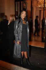 LUDMILA Arrives at Renaissance 2 Evening in Paris 09/23/2024