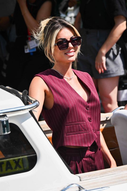 LUDOVICA PAGANI Arrives at Hotel Excelsior at 81st Venice Film Festival 09/03/2024
