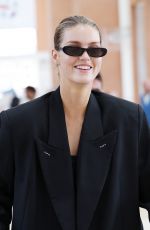 LUNA BIJL Arrives at Venice Airport 09/02/2024