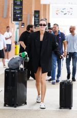 LUNA BIJL Arrives at Venice Airport 09/02/2024